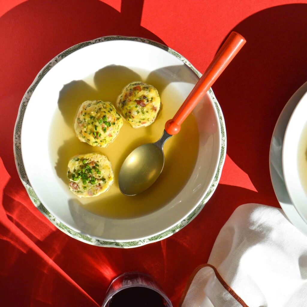 Canederli - South Tyrolean dumplings