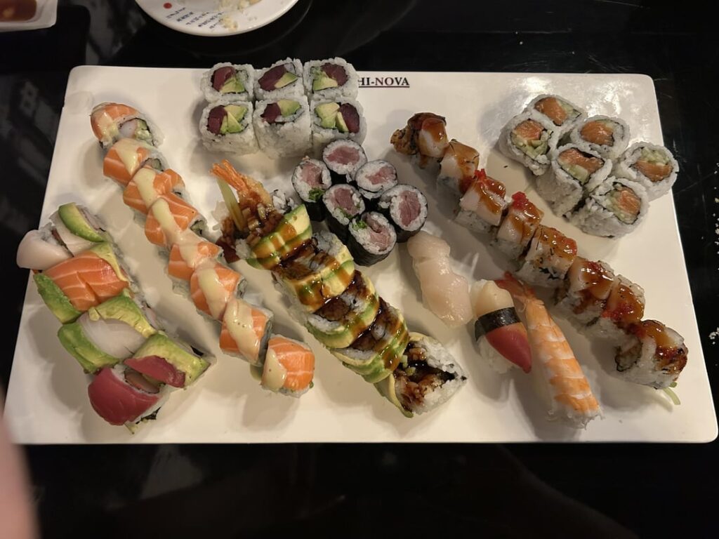 All you can eat in the Chicago burbs. We took them for a lot more than we paid for.