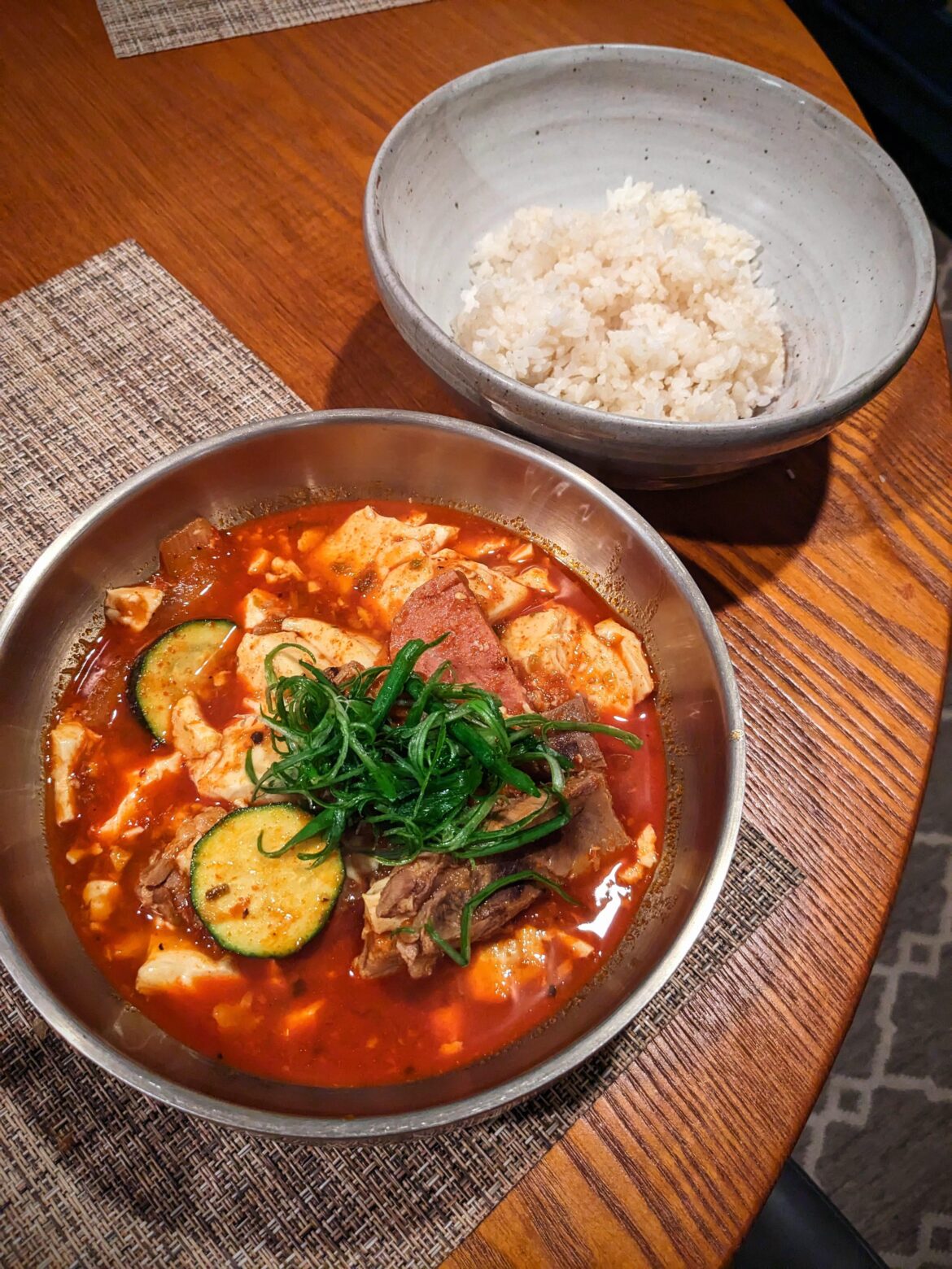 Homemade Soondubu Jjigae
