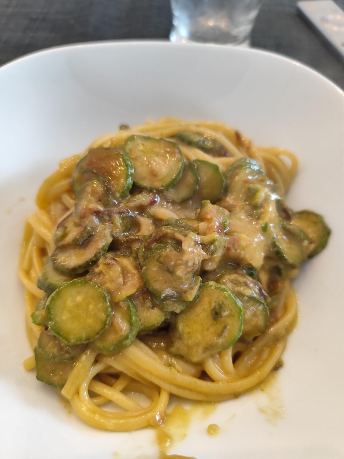 Pasta e zucchine (similar to but not quite a Nerano)