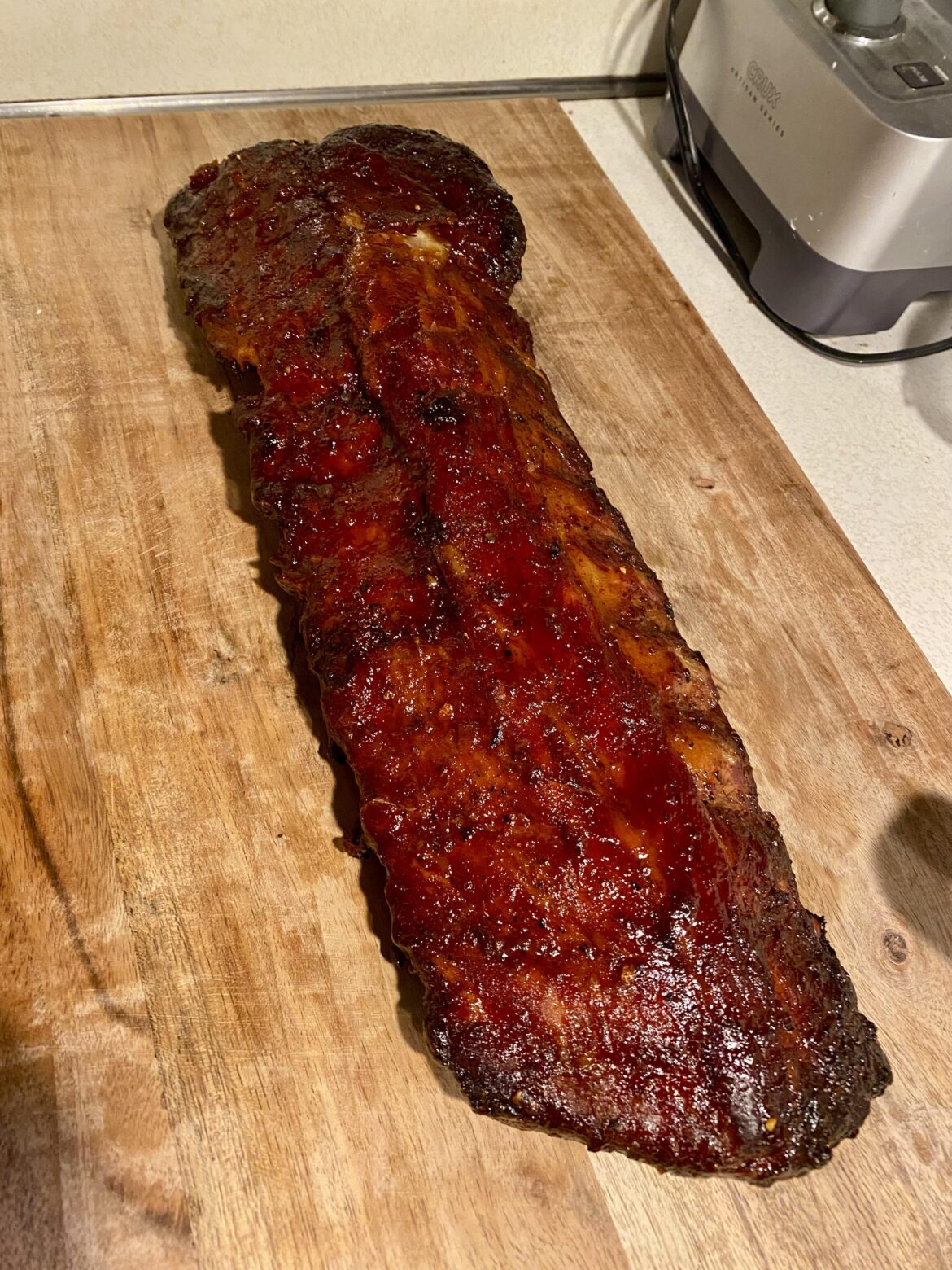 First Time Using a Smoke Box on a Weber
