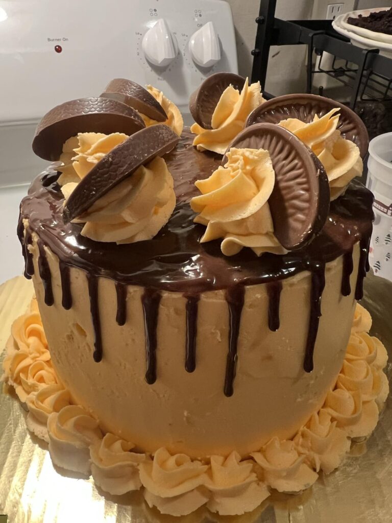 My first bake after brain surgery!! Belated birthday cake for my partner 💞