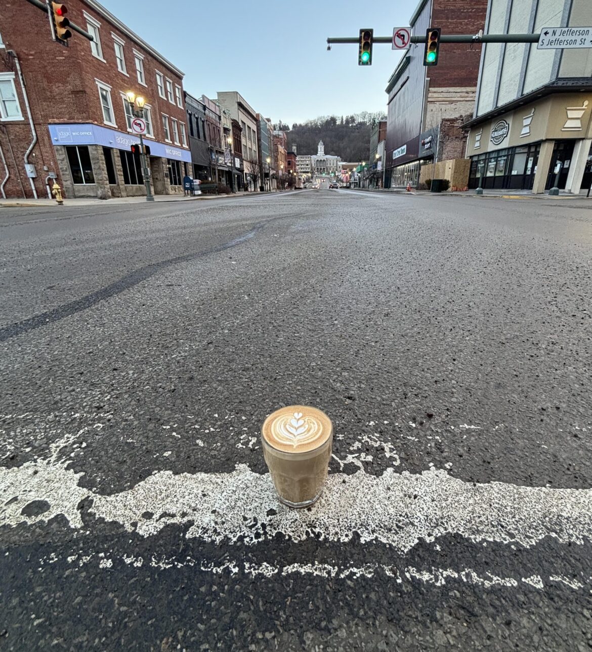 Street Level Cortado