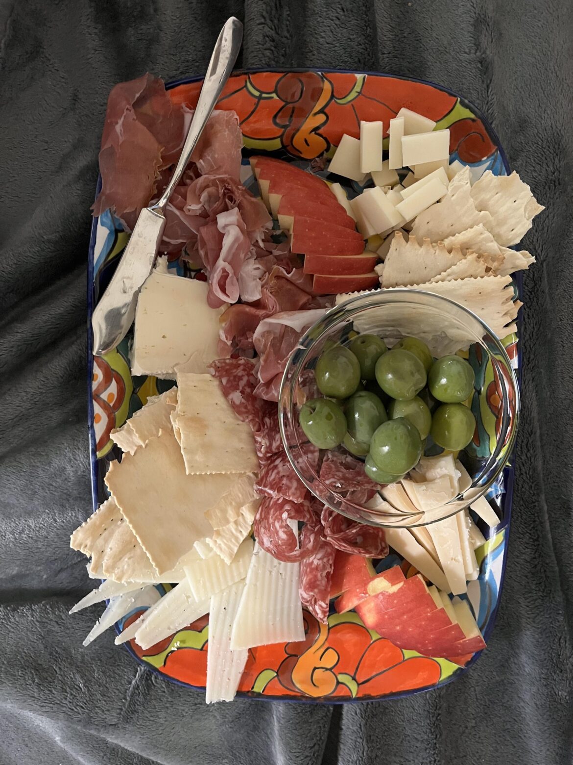 Christmas spread from my local cheese counter!