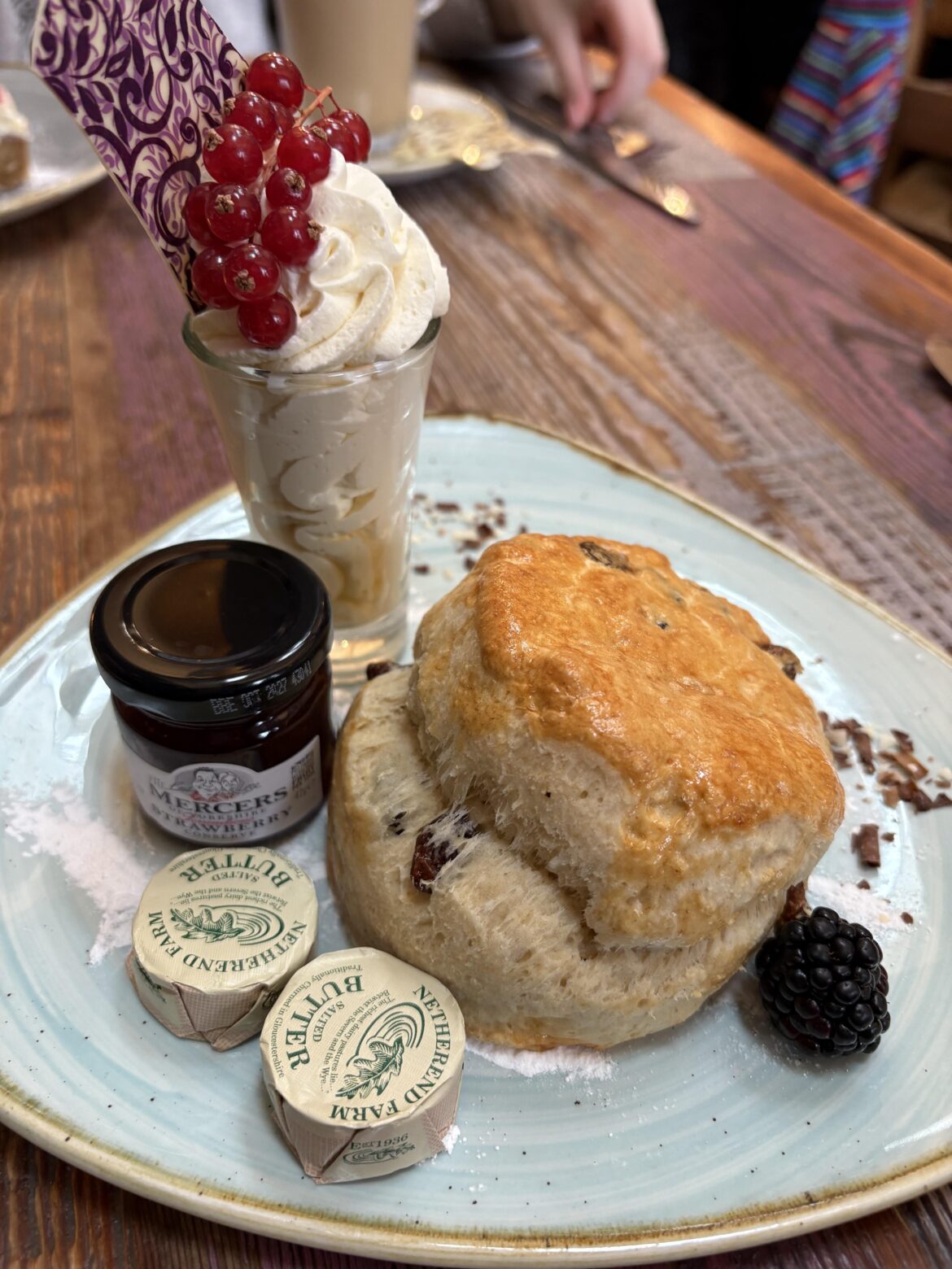 A treat with a coffee this morning