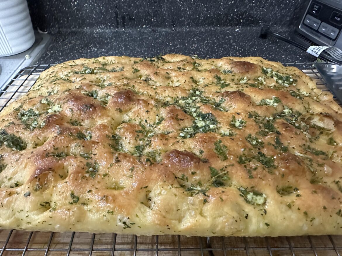My contribution to the year of focaccia