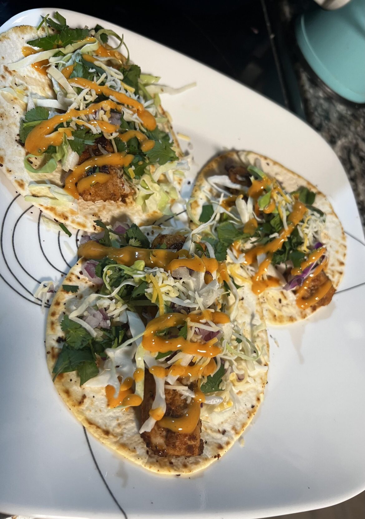 Mahi tacos!