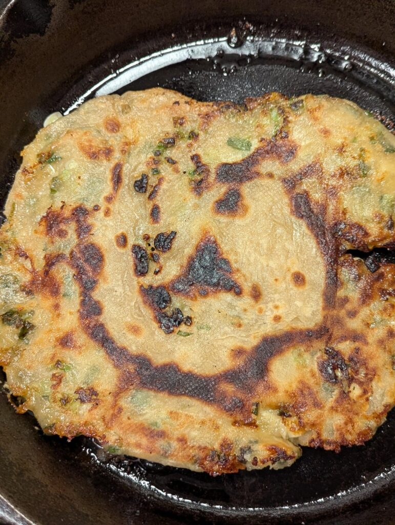 The Wok Weekly #106: Pork/Shrimp and Cheese Scallion Pancakes