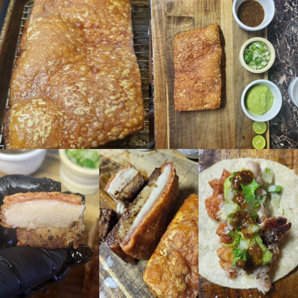 Smoked Crispy Pork Belly