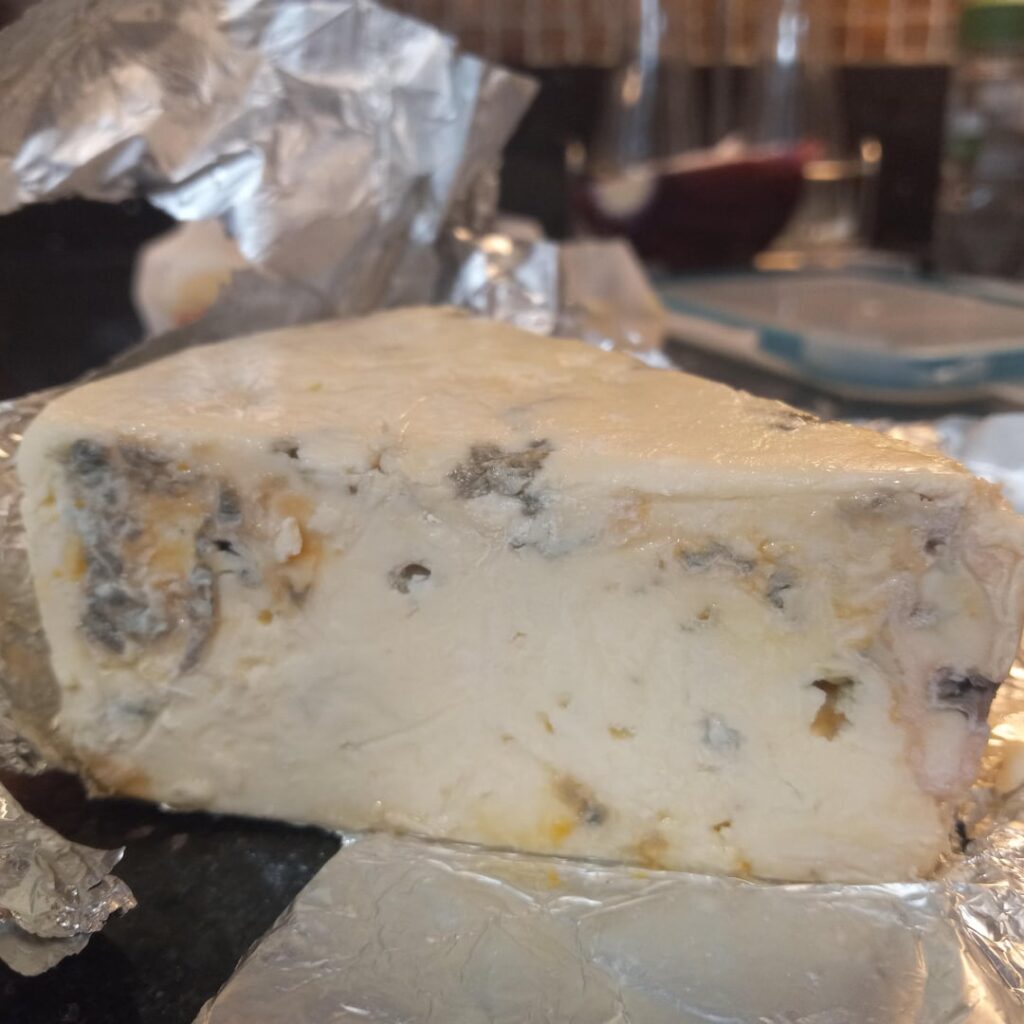 Is this normal blue cheese? I just got it today. Sell by is 3/25