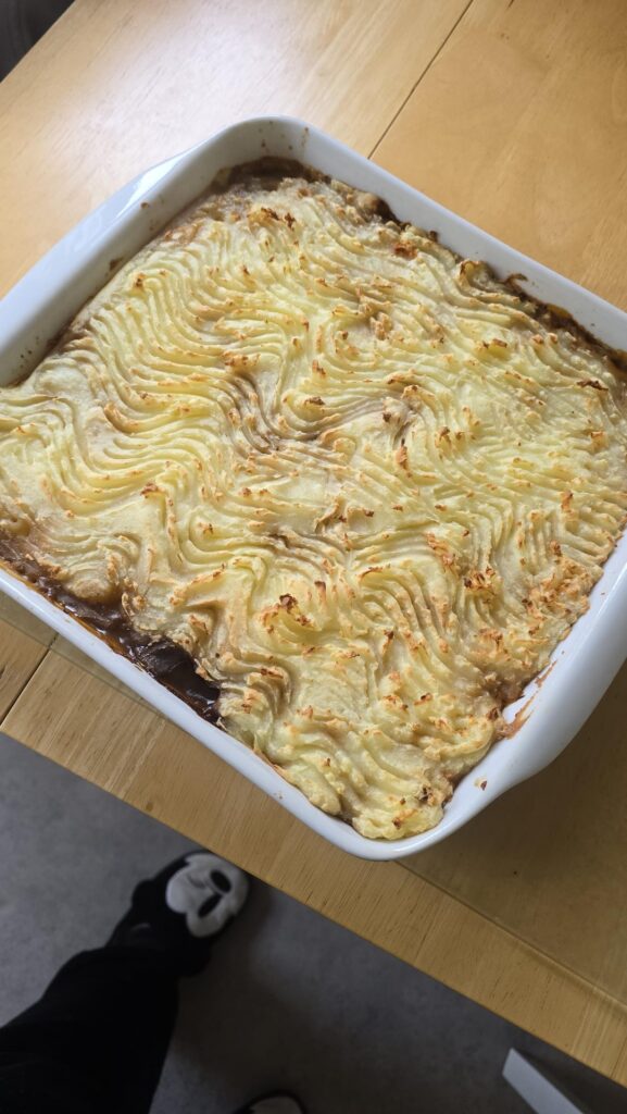 Meal prepping has been saving me! Cottage pie this week