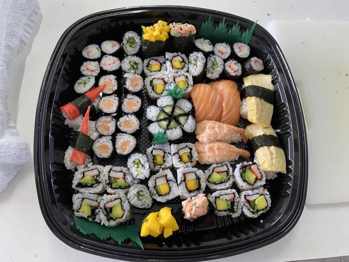 Tried to make sushi for the first time! I’m happy with the result as a newbie