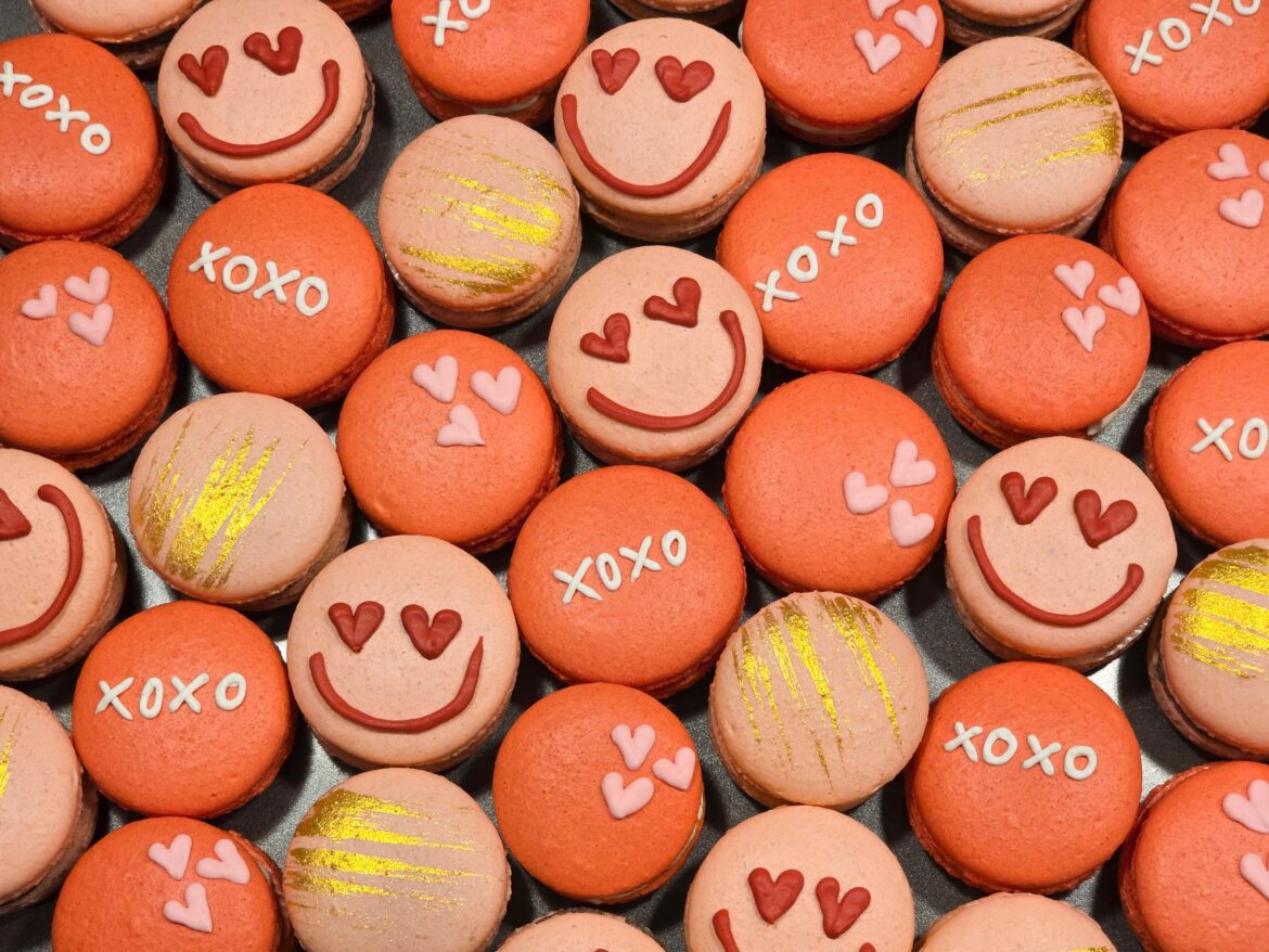 Valentine's Day Macarons