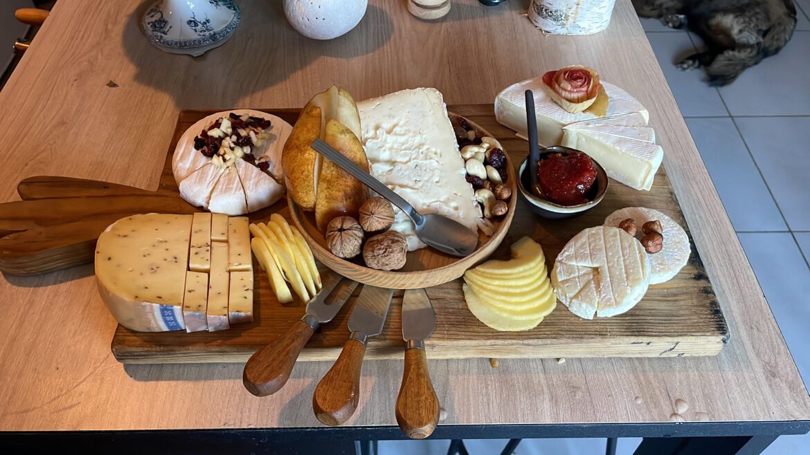 The board for tonight is ready