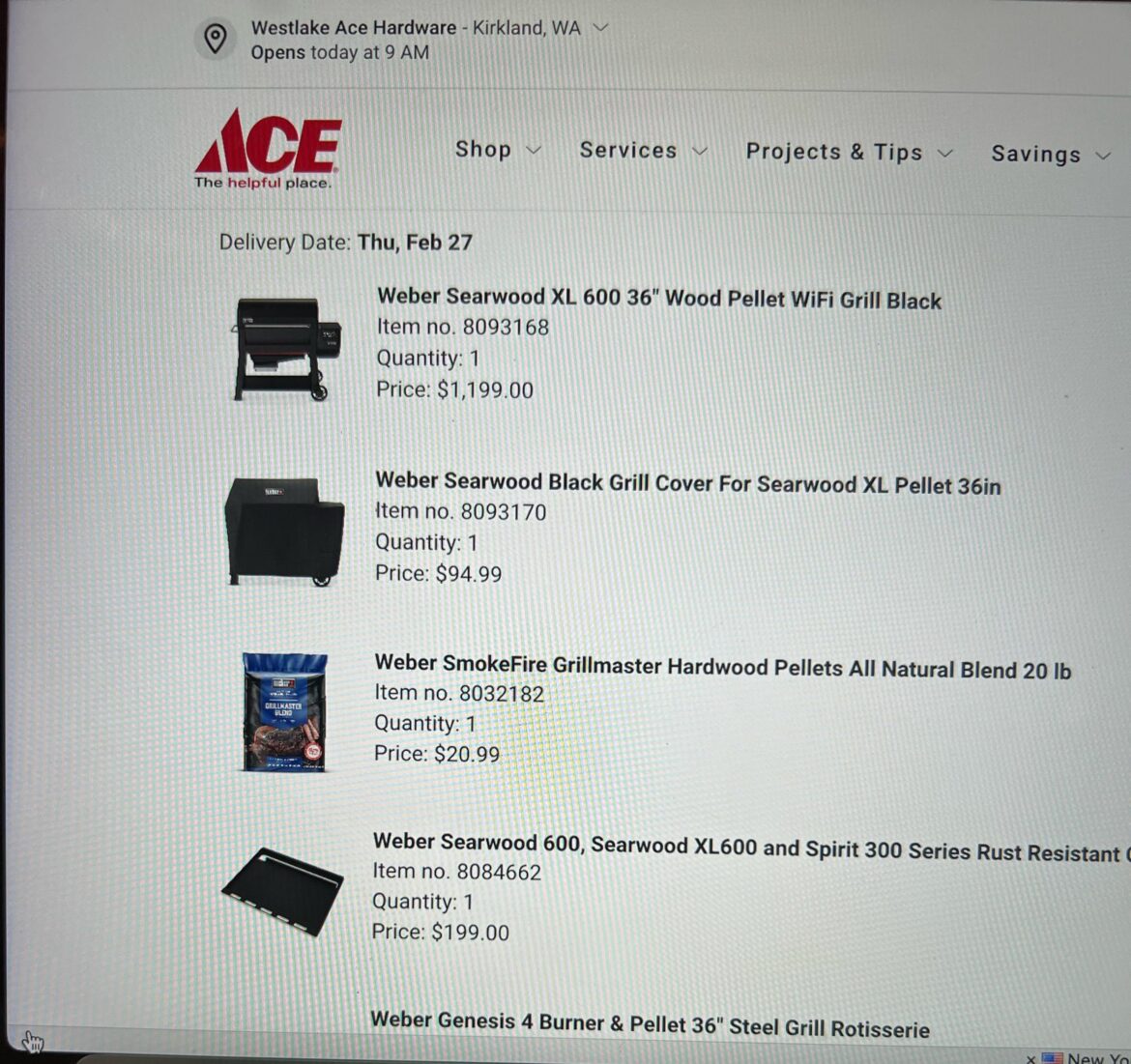 Finally pulled the trigger on Searwood60 XL. Earned 15% cash back with the help of rakuten and bofa credit card.