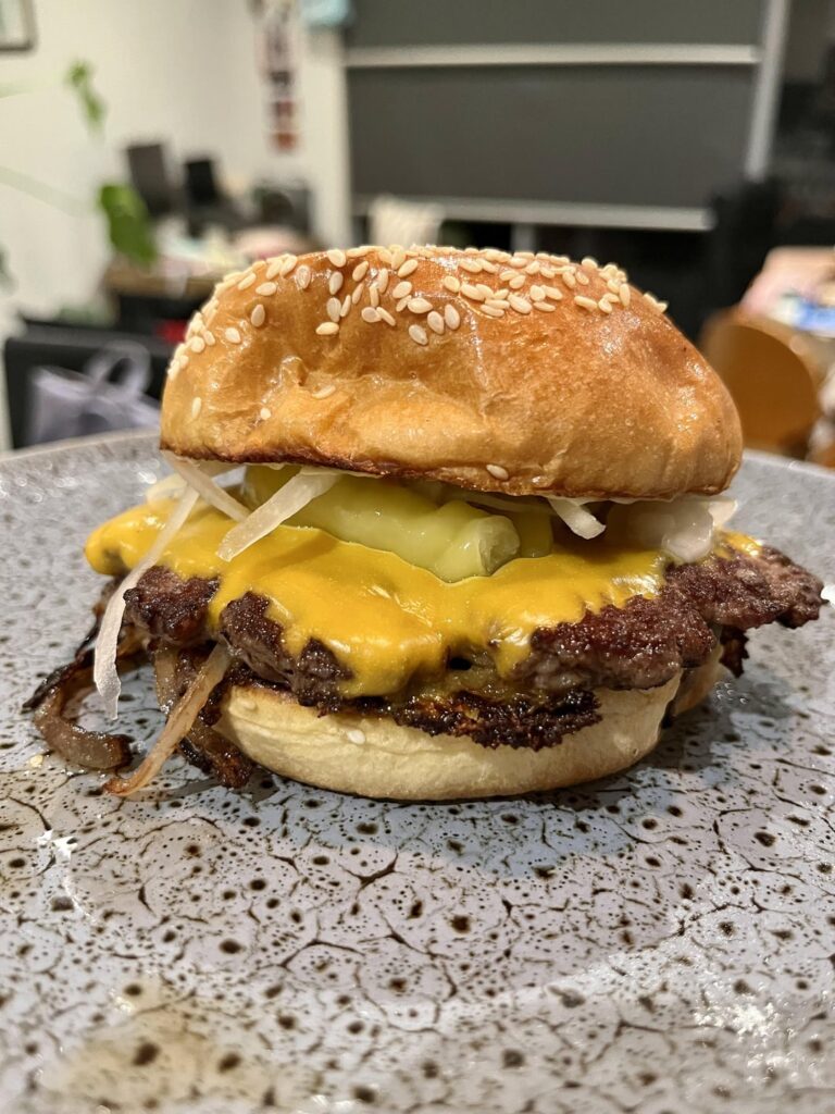 Spice Bomb Onion Burger