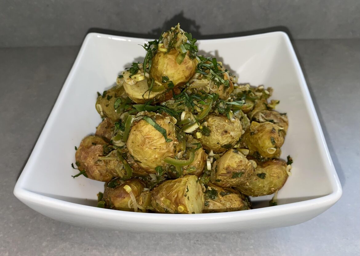 Absolutely love ‘Gunpowder Potatoes’