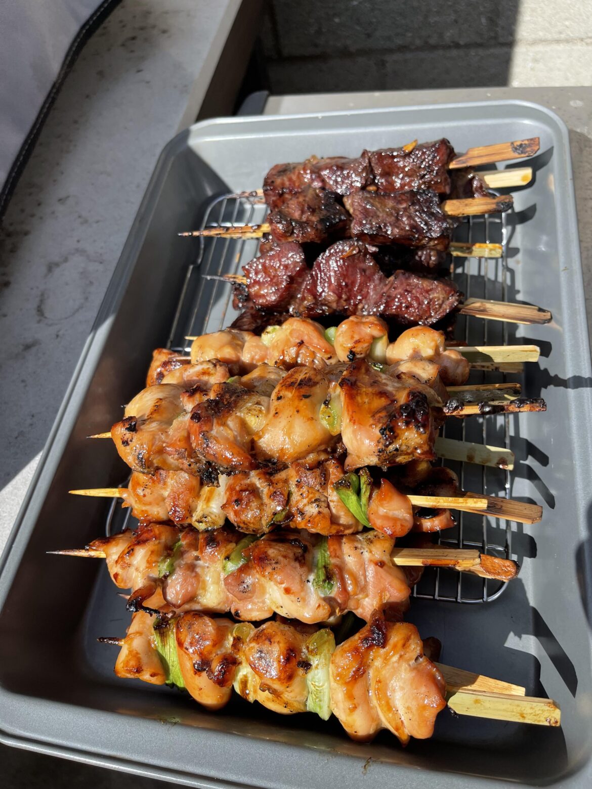 Weekend kushiyaki makes things a little better