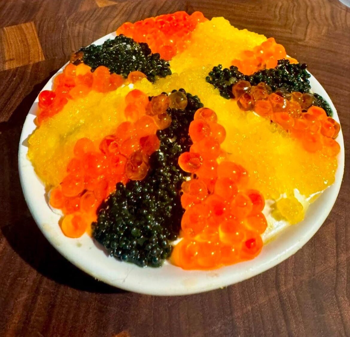 [homemade] caviar pie