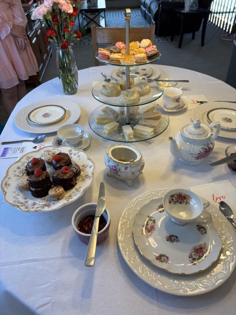 Hosted my first afternoon tea