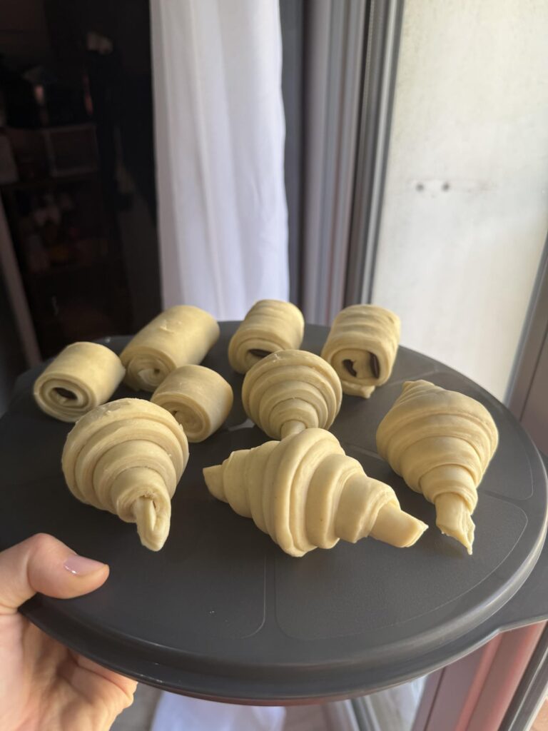 Latest batch of croissants Latest batch of croissants