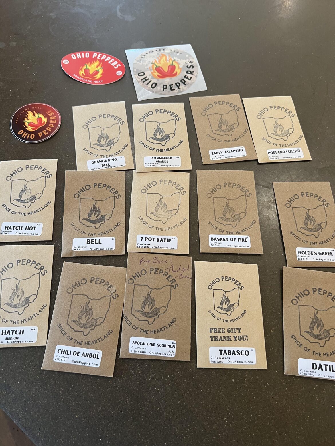 New seeds came in today. I’m gonna start planting under the grow lights this week.