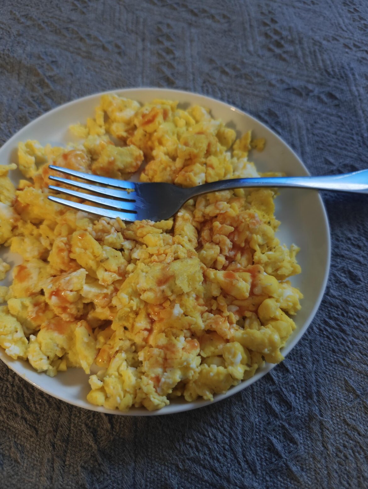 Literally just eggs cuz I bought like 60 of them for cheaper and they're about to go bad and holy shit I can't afford to waste food like that