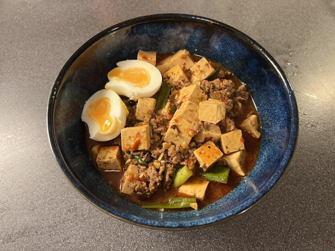 Mapo Tofu Mazesoba