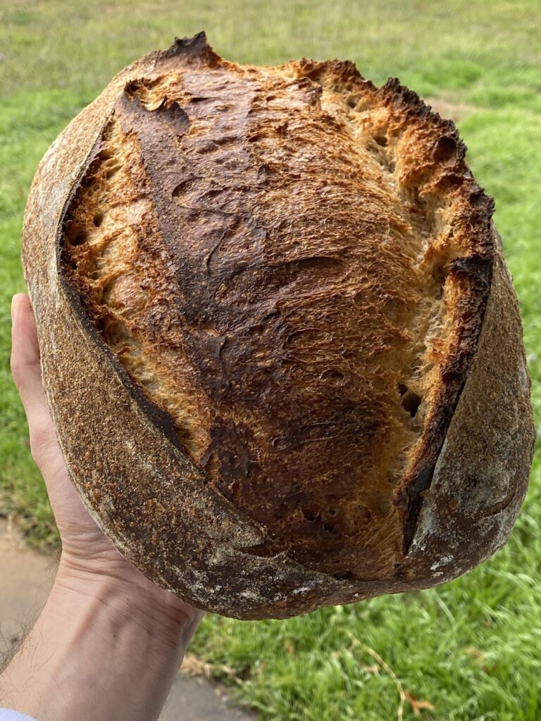 Baked this monster 1.4kg loaf this morning Baked this monster 1.4kg loaf this morning