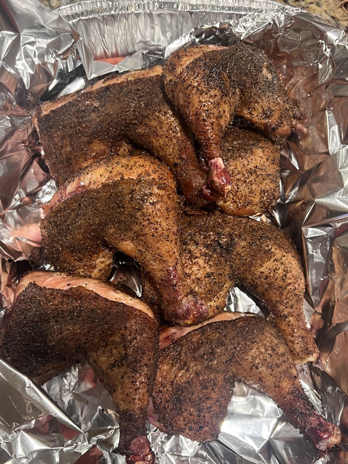 Smoked chicken tonight!