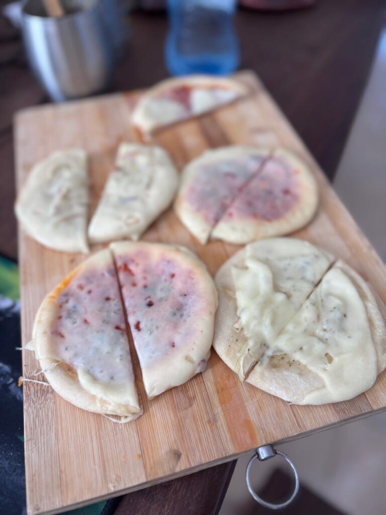 small and poor pizzas