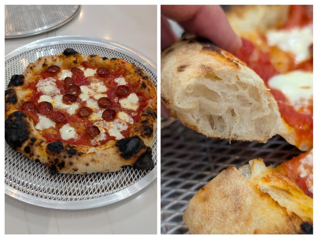 70% hydration, 72 hour Biga, new electric oven