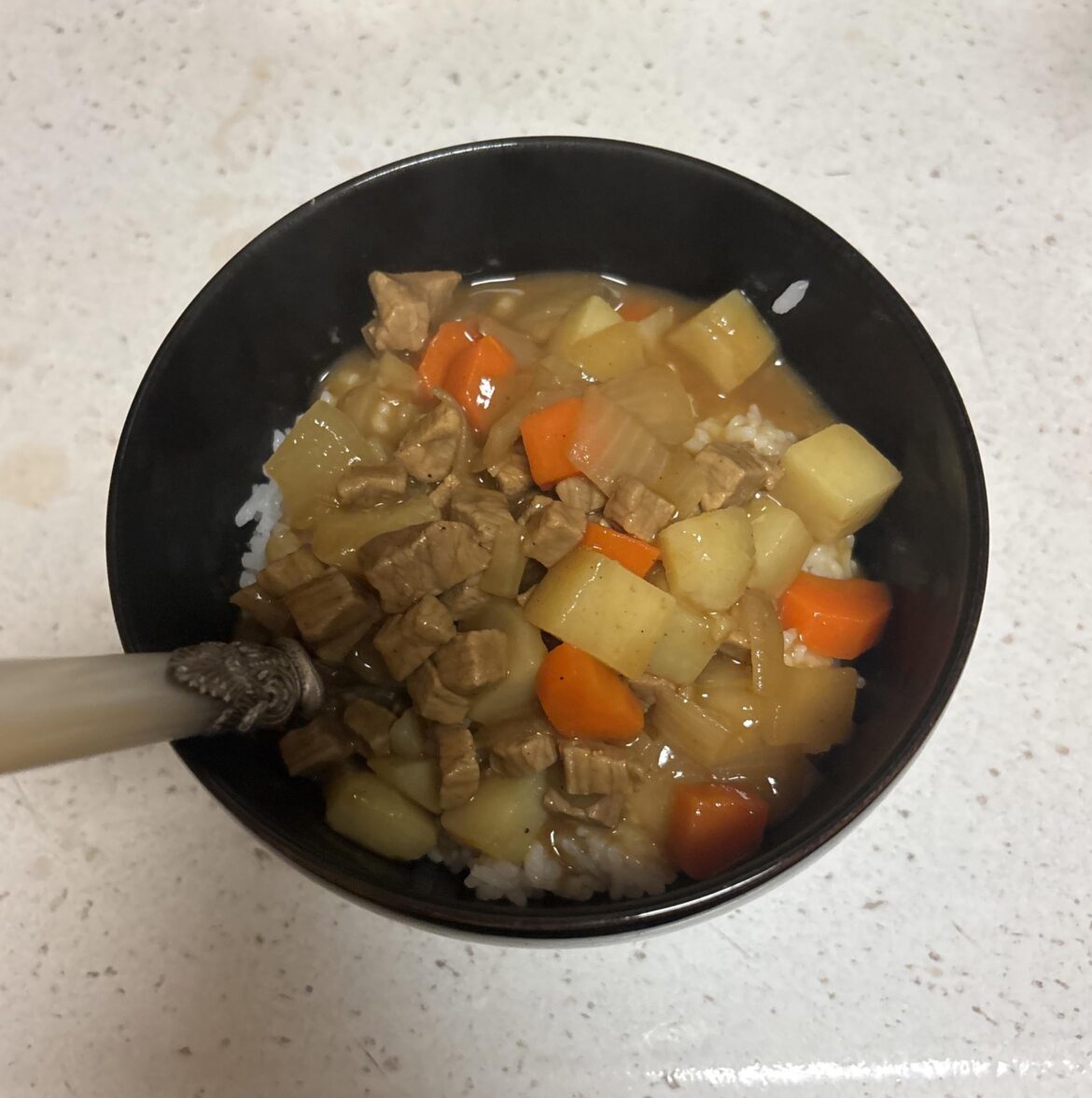 Made some curry tonight for the fam