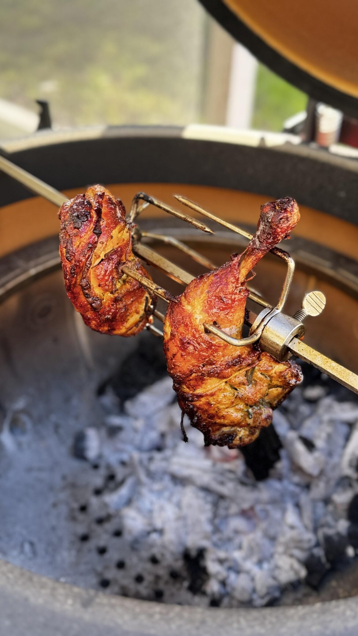 Tandoori chicken in Joetisserie