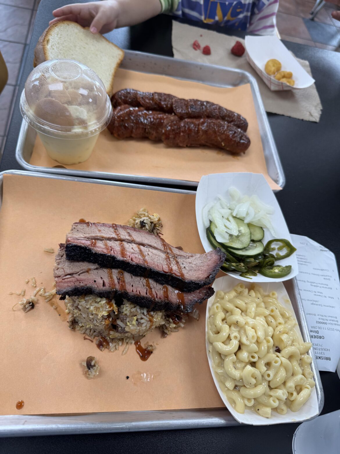 Brisket and Rice in Houston