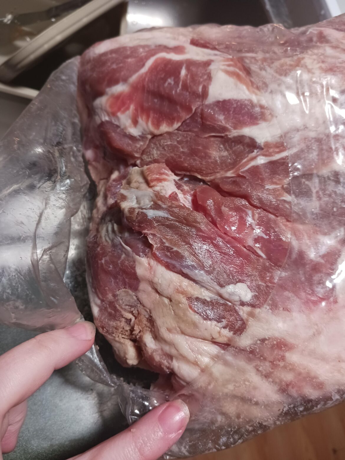 Is this okay? I've definitely thawed older meat before but this one is weird