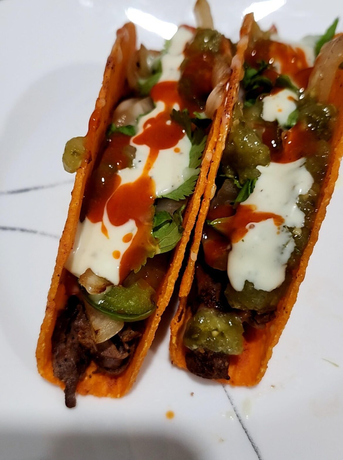 Steak Fajita Dorito Taco - was really good