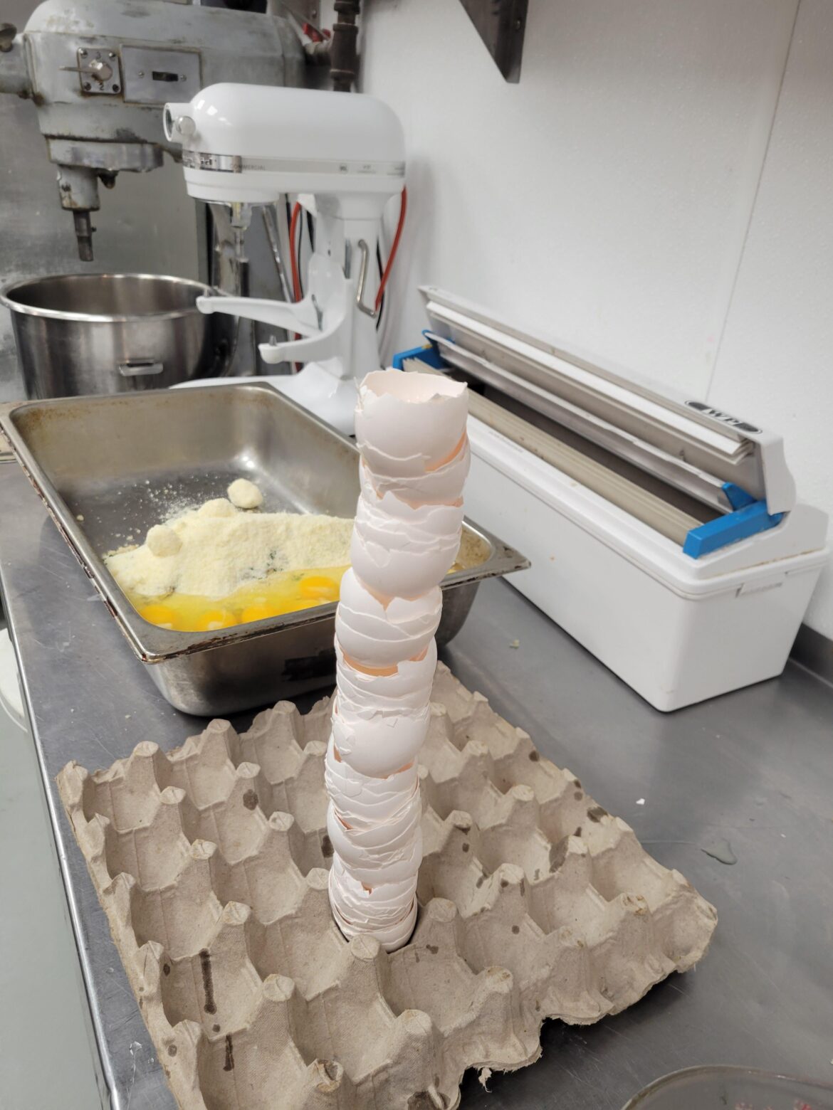 Anybody else do eggshell towers?