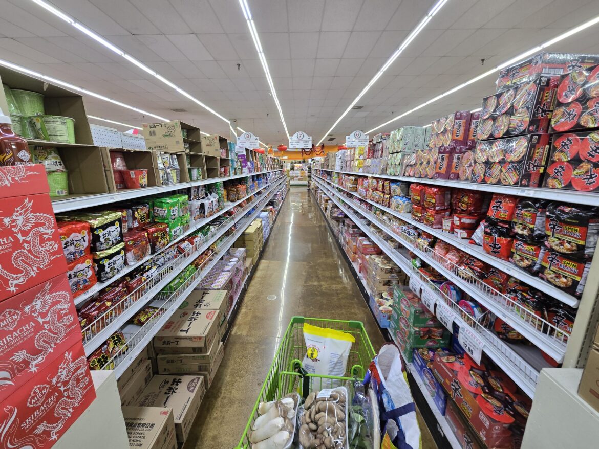 Ramen isle at one of the Vietnamese Grocery Stores near my house in Sacramento,CA