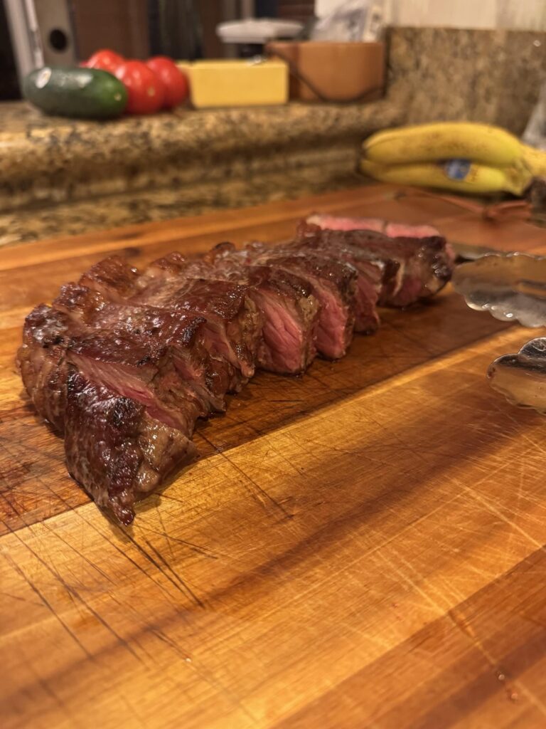 First try at reverse sear, how did I do?