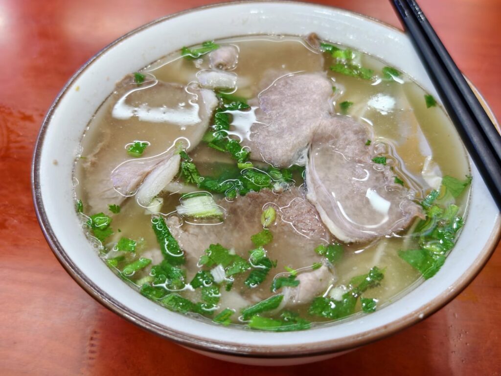 Lanzhou beef noodles