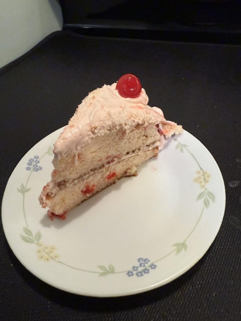 First time making a cake by myself