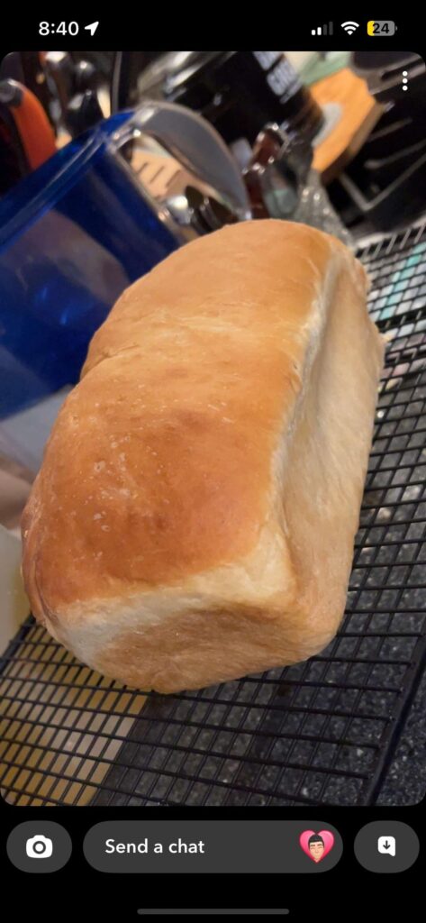 First Sandwich dough loaf!