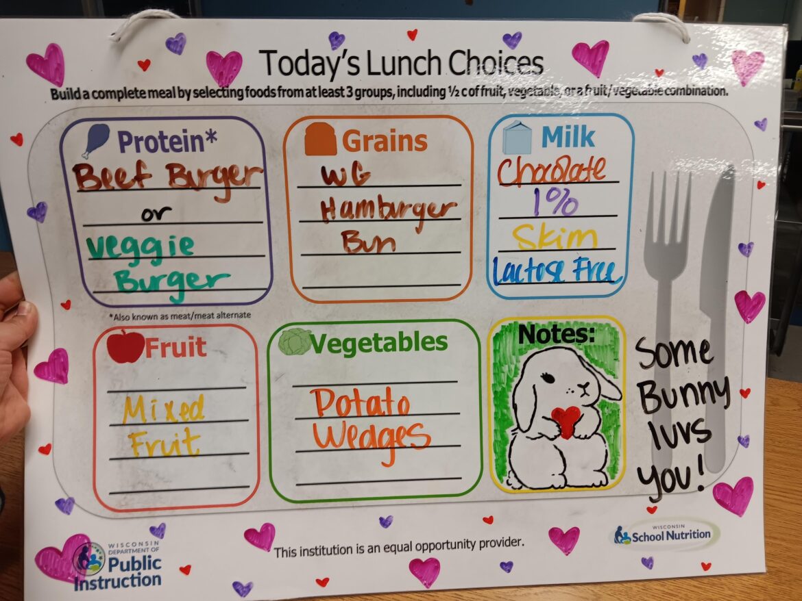 Happy Valentine's Day from my (school) kitchen to yours <3