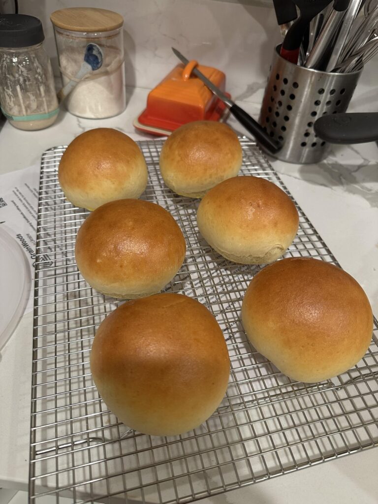 Beginner burger buns, how’s the proof?