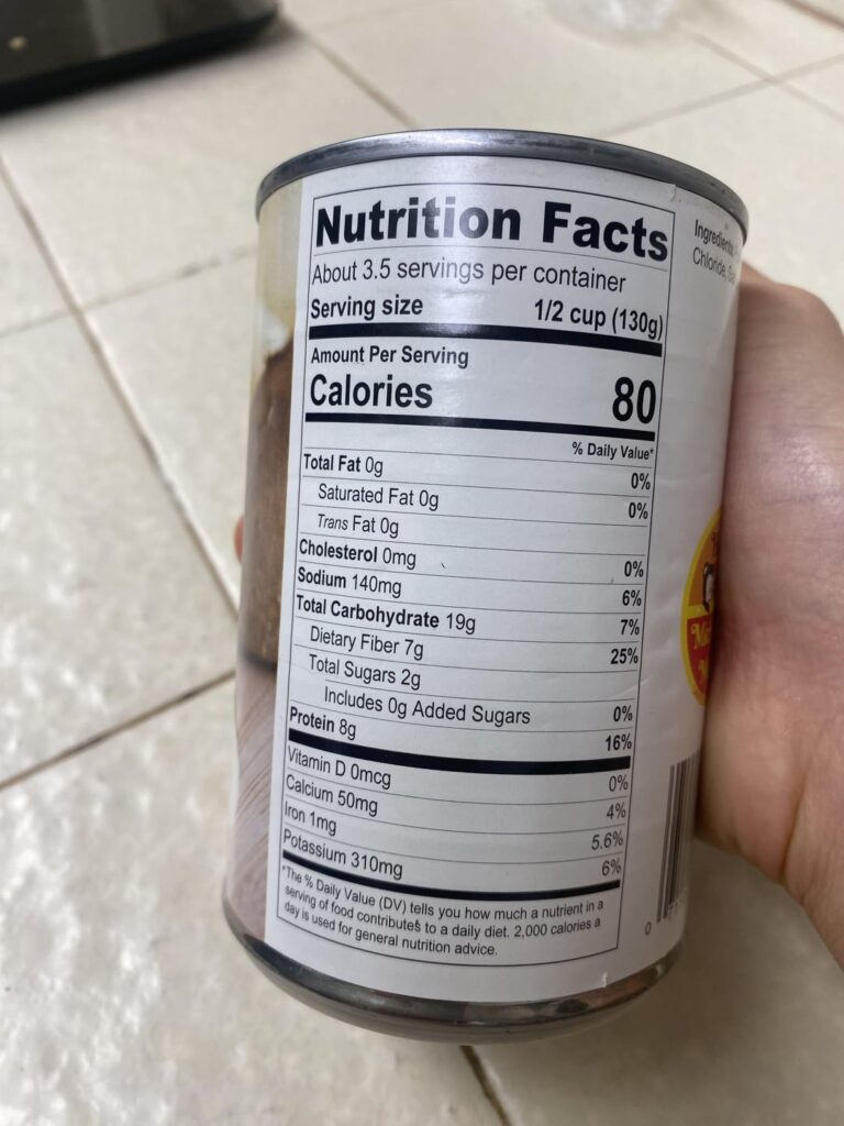 high protein and fiber canned potatoes!? is this real!?