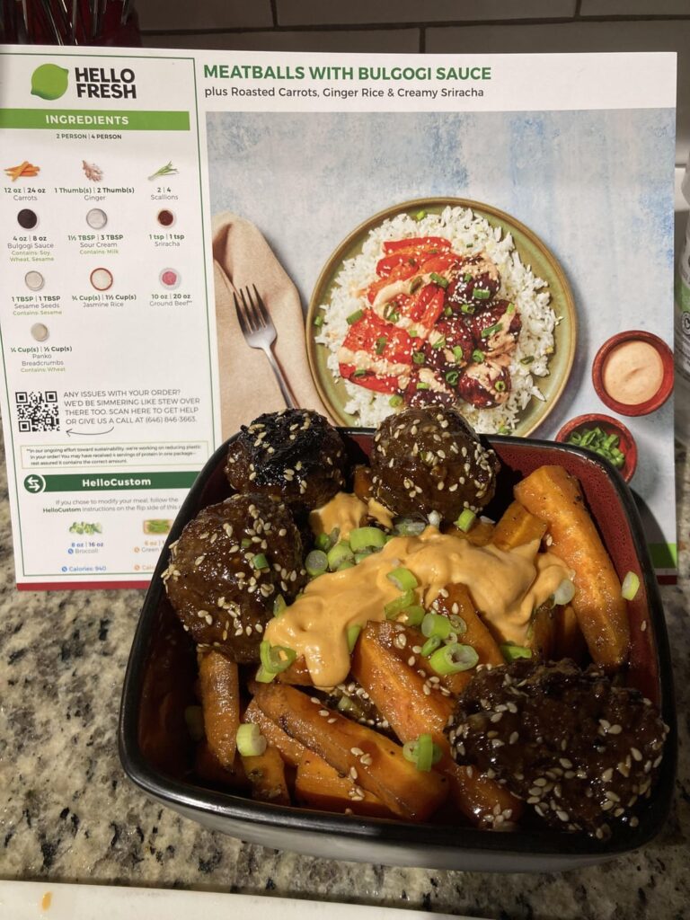 Meatballs with Bulgogi