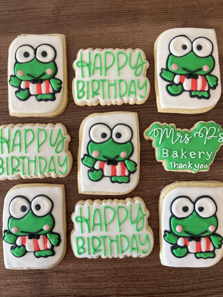Sanrio birthday cookies this weekend!