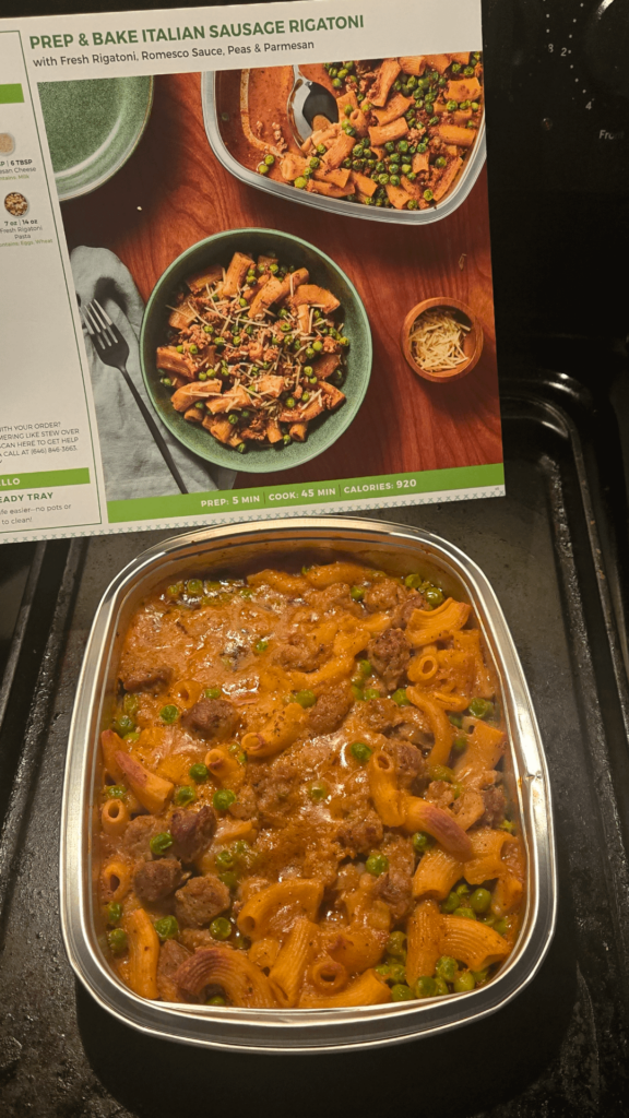 Baked Italian Sausage Rigatoni