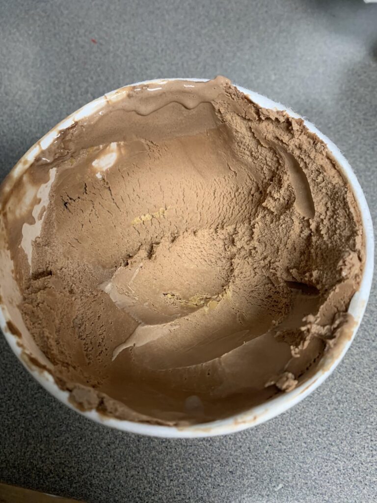 Barely any peanut butter in Tillamook Chocolate Peanut Butter?